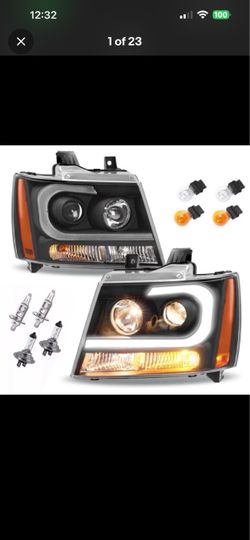 2007-2014 Chevrolet Suburban/Tahoe pair Headlights