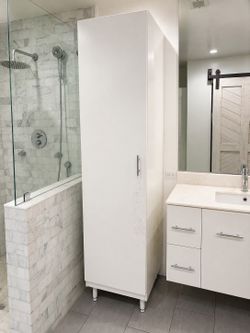 IKEA LILLÅNGEN tall bathroom cabinet