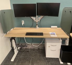 Steelcase 58” Adjustable Height Work Desk