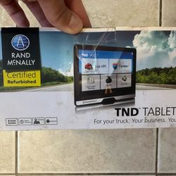 Truck GPS Tablet Rand McNally 80 ( 8 -inch Screen )