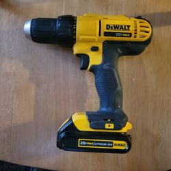 Dewalt  Drill And Battery 