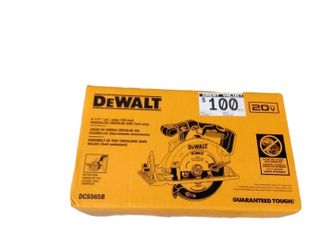 Dewalt Dcs565b Yellow Cordless Circular Saw