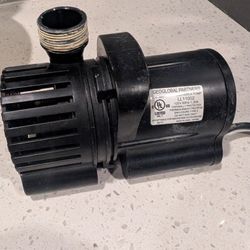 Geoglobal LL11002 submersible pump 1300GPH huge 18ft lift. 

Efficient Energy saving motor. Enclosed Vortex impeller. Thermal overload trip if over he