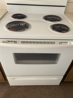 Whirlpool electric stove excellent condition
