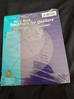 June Tailor  Set of Circles Templates for Quilters