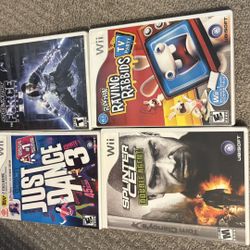 4 Wii Games