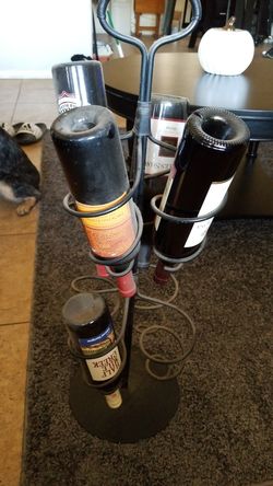 31" Tall, 8 bottle wine rack