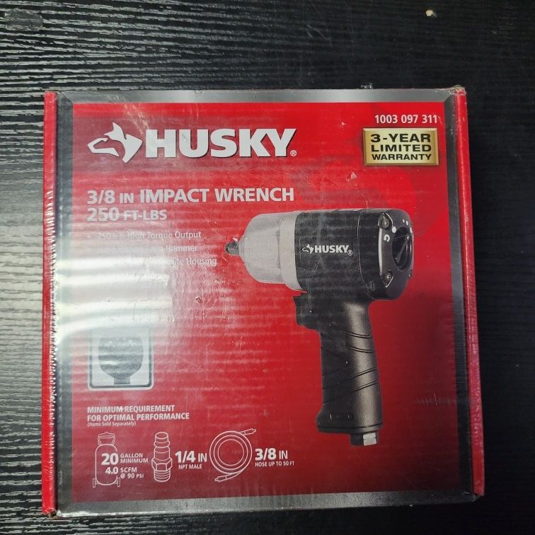 Husky
250 ft./lbs. 3/8 In. Impact Wrench