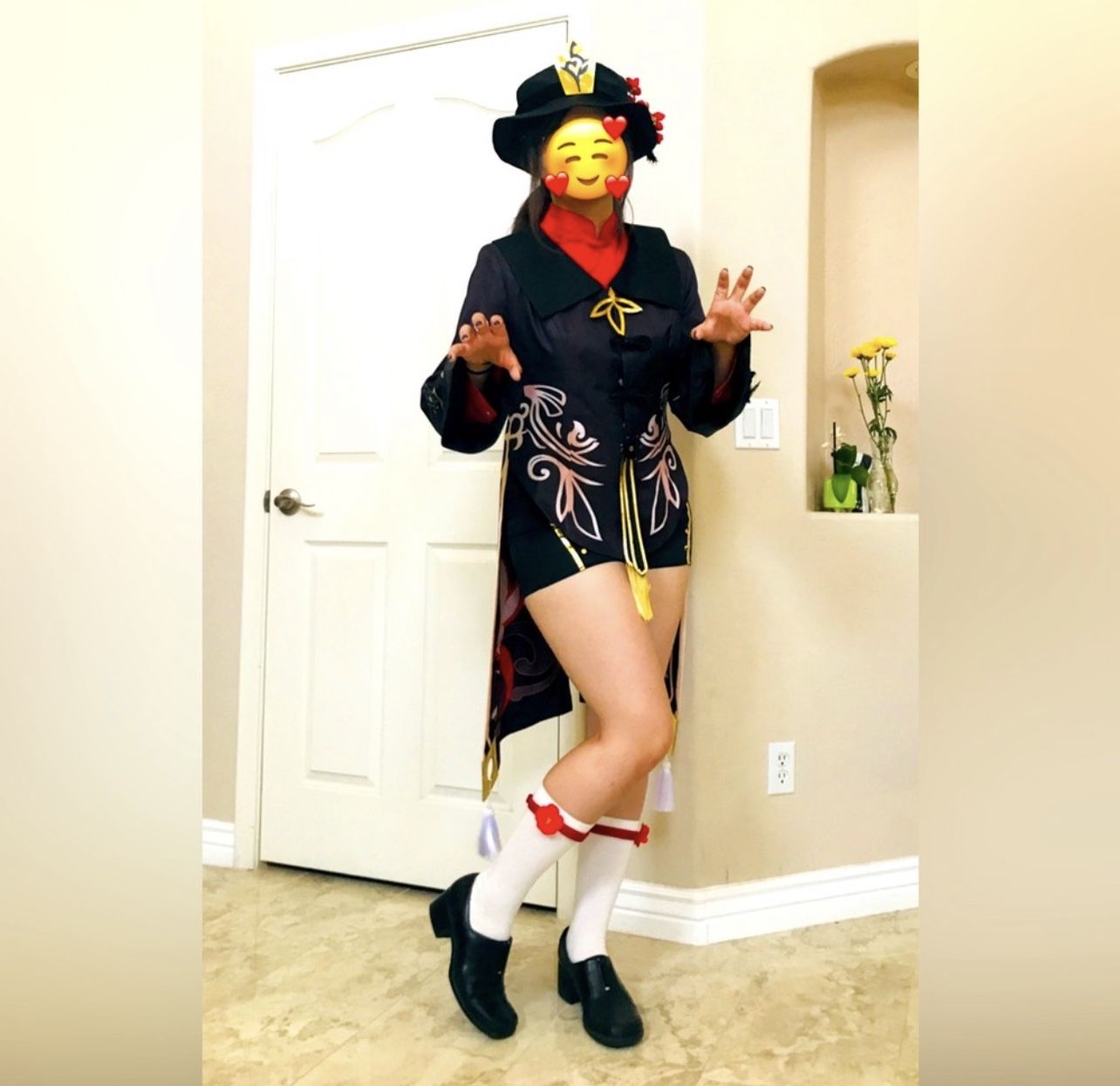 Halloween costume Hu Tao Cosplay- From Genshin Impact size XL