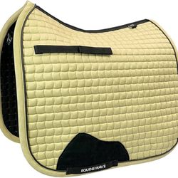  Dressage Saddle Pad, Aria Soft-Suede Surface, New Level of Closeness, Stay-Cool Tech, Easy Care