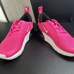 Nike Air Max 270 |SIZE 1.5Y| (Laser Fuchsia Pink)