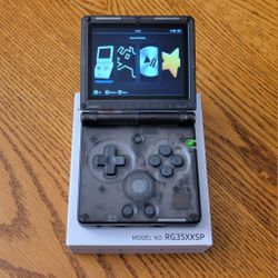 ANBERNIC RG35XXSP Flip Portable Retro Handheld Game Console - 64G - Loaded Up!!