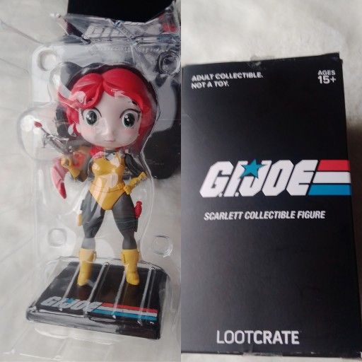 G.I. JOE Scarlett Collectible Figure LOOT CRATE