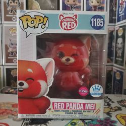 Red Panda Mei (Flocked) Funko Pop