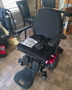 Power Wheelchair with Joystick Control