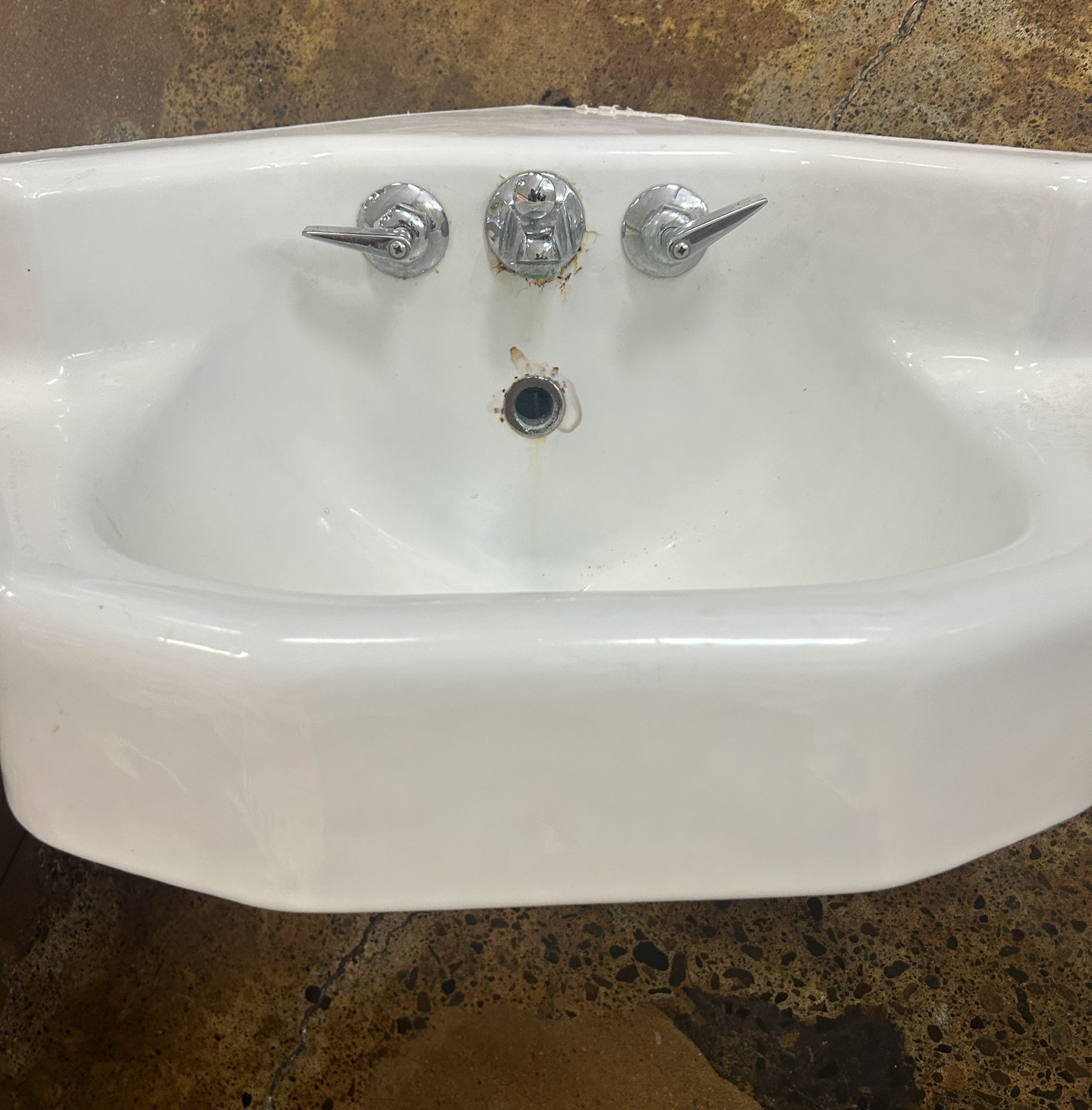 Vintage 1955 Kohler Porcelain Sink USA Made