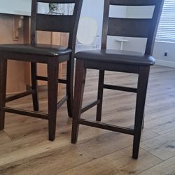Two Bar Stool Chairs 