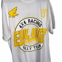 Evil Vice Men’s Large Oversized Streetwear Racing T-shirt NWT!