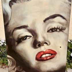 Marilyn Monroe Art Print 39,5 X 19.5 X 1.5    A True Beauty 
