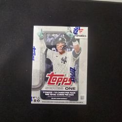 2025 Topps Series 1 Blaster Box