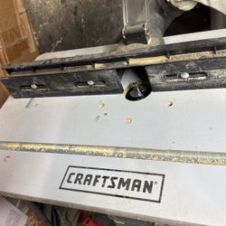 Craftsman Router Table
