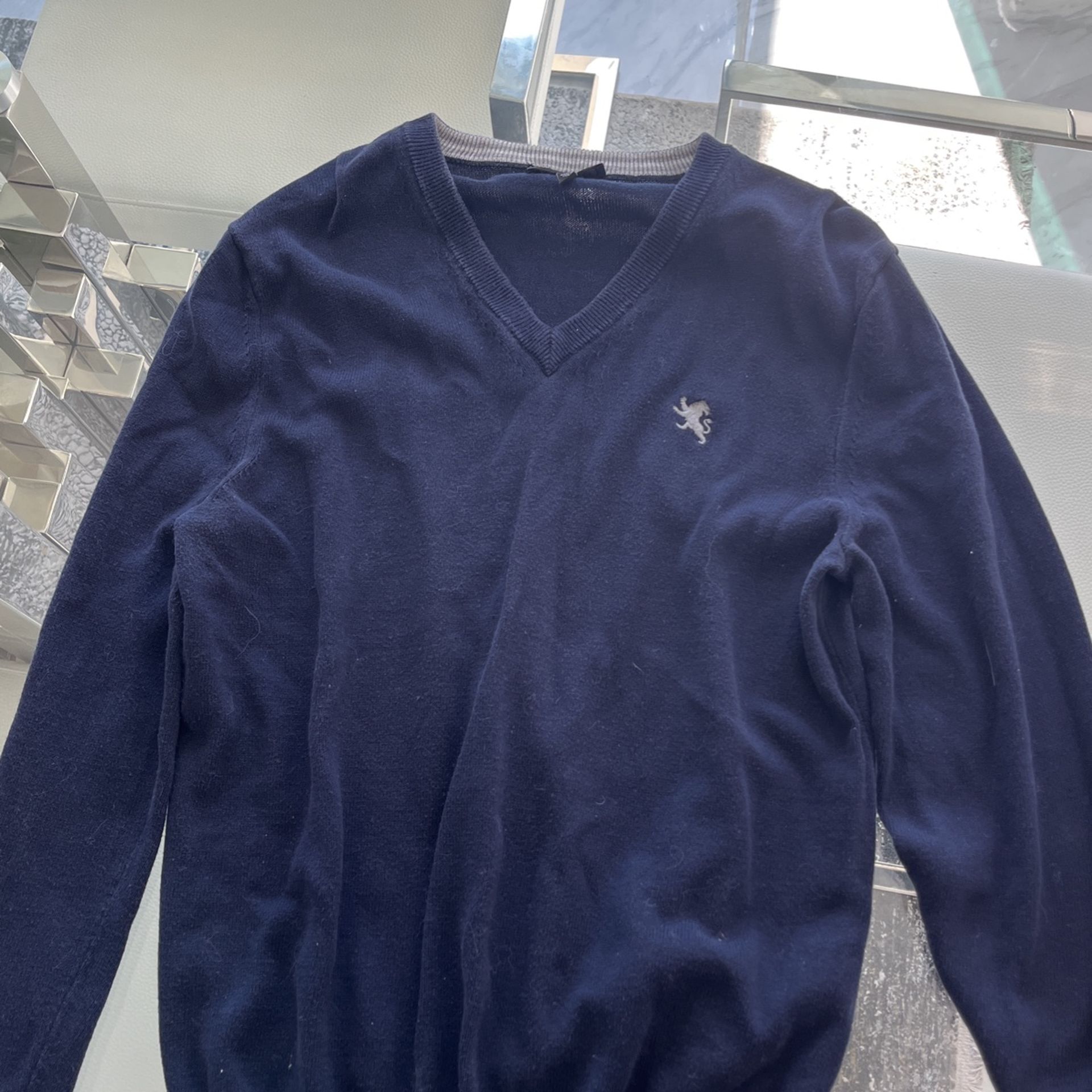 Express Navy Blue Sweatshirt Medium Free