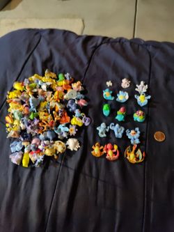 Pokemon BP. Japanese mini figurines from 1999