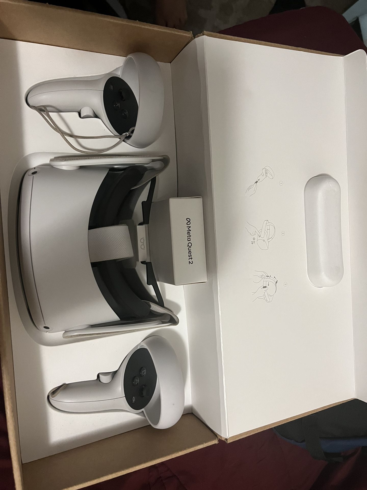 meta quest 2 virtual reality headset