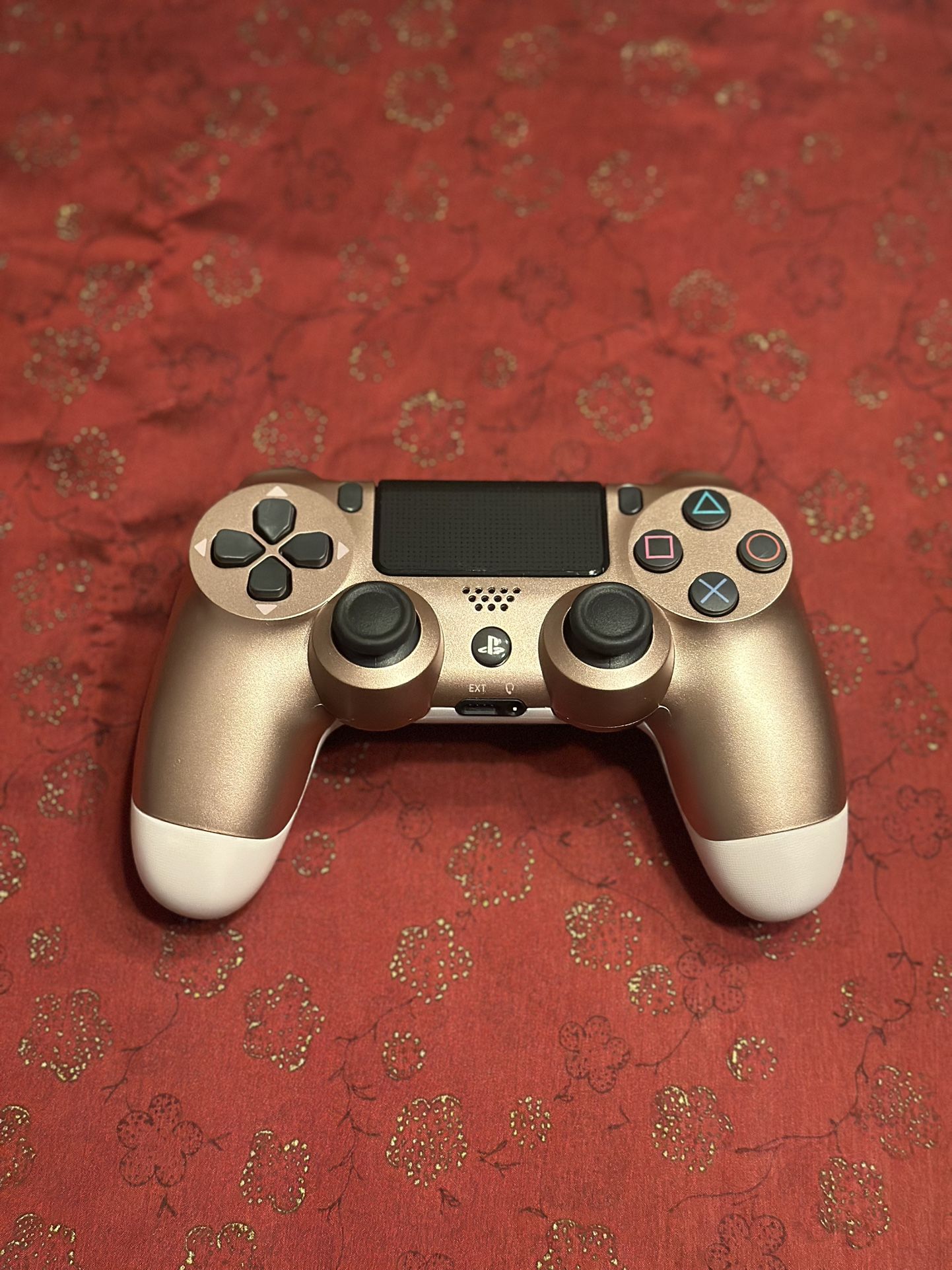PlayStation 4 DualShock PS4 Controller Pink Gold