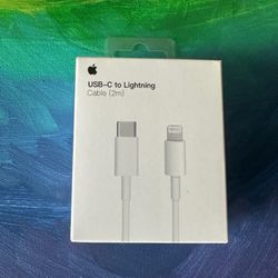 2M USBC To Lightening For Apple Devices 