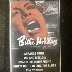 Vintage Billie Holiday Cassette Tape 1988