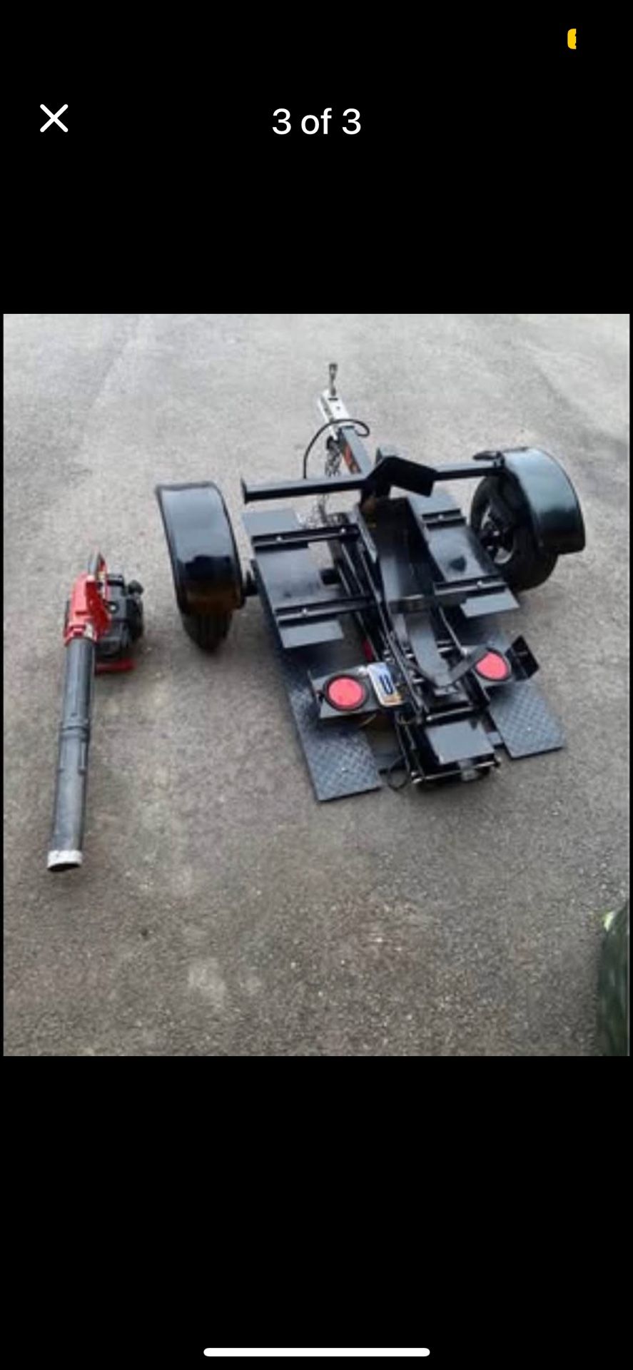 Folding Motorcycle Trailer 