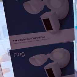 Ring Floodlight Cam Wired Plus X2 