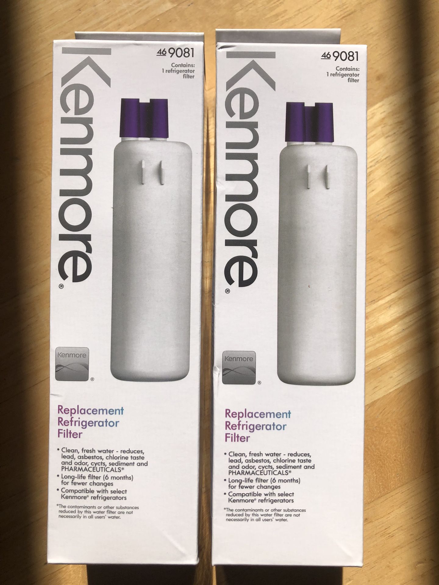 Refrigerator water filter replacement, Kenmore