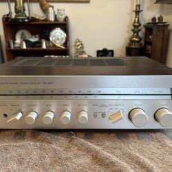 Vintage Yamaha CR240 Natural Sound Stereo Receiver. Made in Japan. Tested. Working great. 