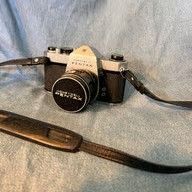Honeywell Pentax SP 500 35mm Film SLR Camera w_55mm f2 Lens