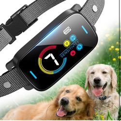 Brand:  SLAYKAM Upgrade Ultrasonic Bark Collar for Large Medium Small for Dogs Smart Automatic Bark Collar Rechargeable Anti Barking Training Collar w