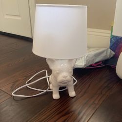 Dog desk lamp