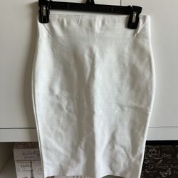 Wow Couture Bandage Skirt Cream - M NWT