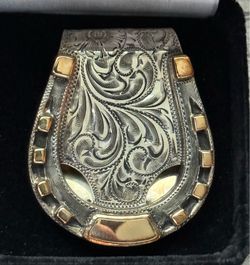 Edward H Bohlin Horseshoe Money Clip