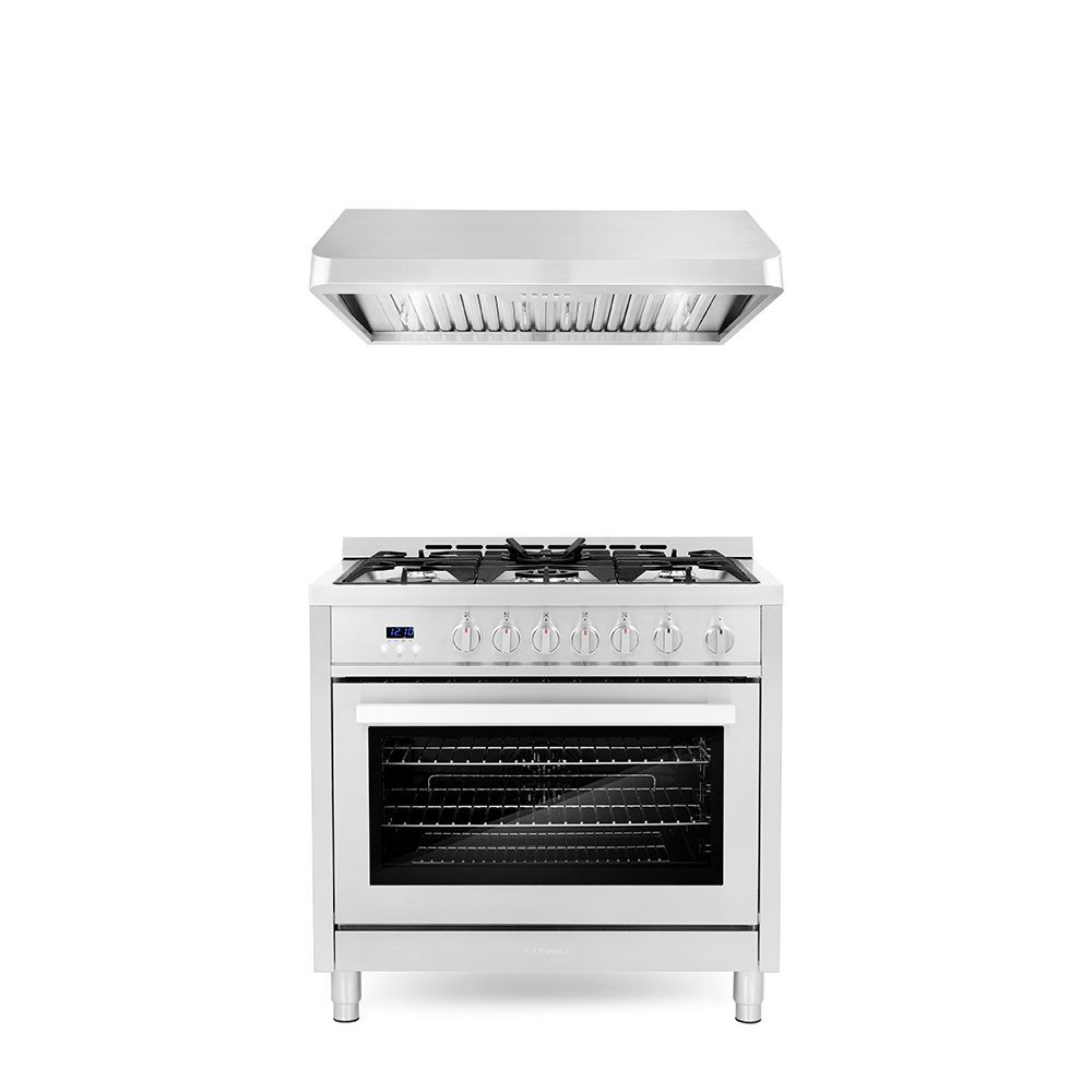 LUXURY KITCHEN APPLIANCES - New Open Box RANGE OVEN COOKTOP HOOD