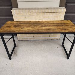 Modern Wood and Metal table