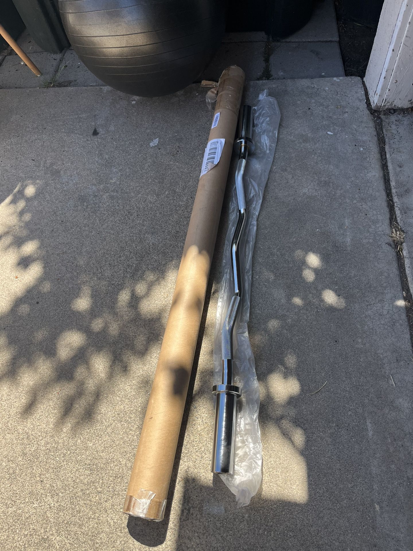 NEW Olympic Curl Barbell For Weights