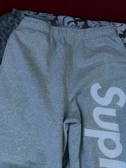 Supreme Grey Sweatpants