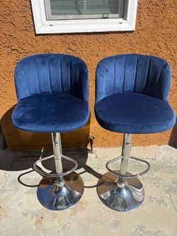 Blue Stool chair