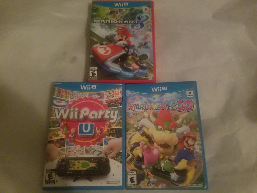 Nintendo Wii U games