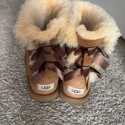 Brown Bailey Bow Boots