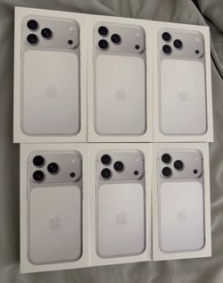 Unlocked iPhone 18 Pro Max with Apple store receipts