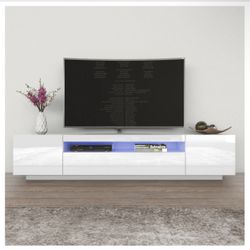 White Gloss Tv Stand 