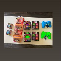 Egg Needoh, ripples, fuzz balls, squishy or wubble - $25 each